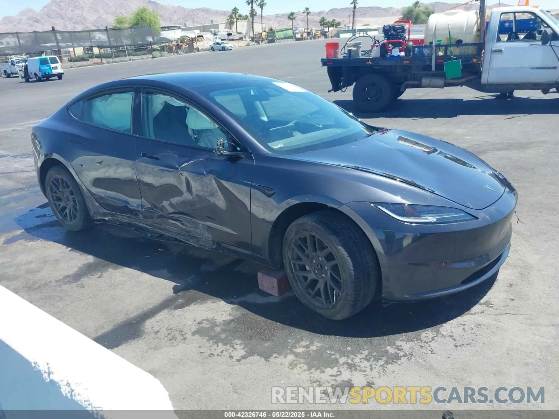 1 Photograph of a damaged car 5YJ3E1EA1RF782328 TESLA MODEL 3 2024