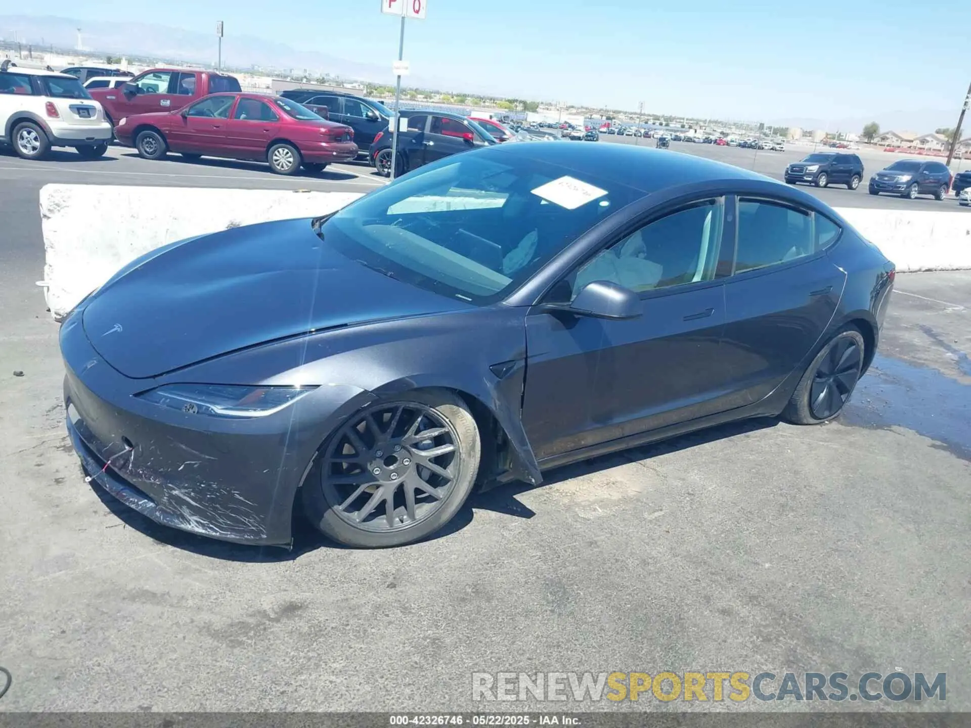 13 Photograph of a damaged car 5YJ3E1EA1RF782328 TESLA MODEL 3 2024
