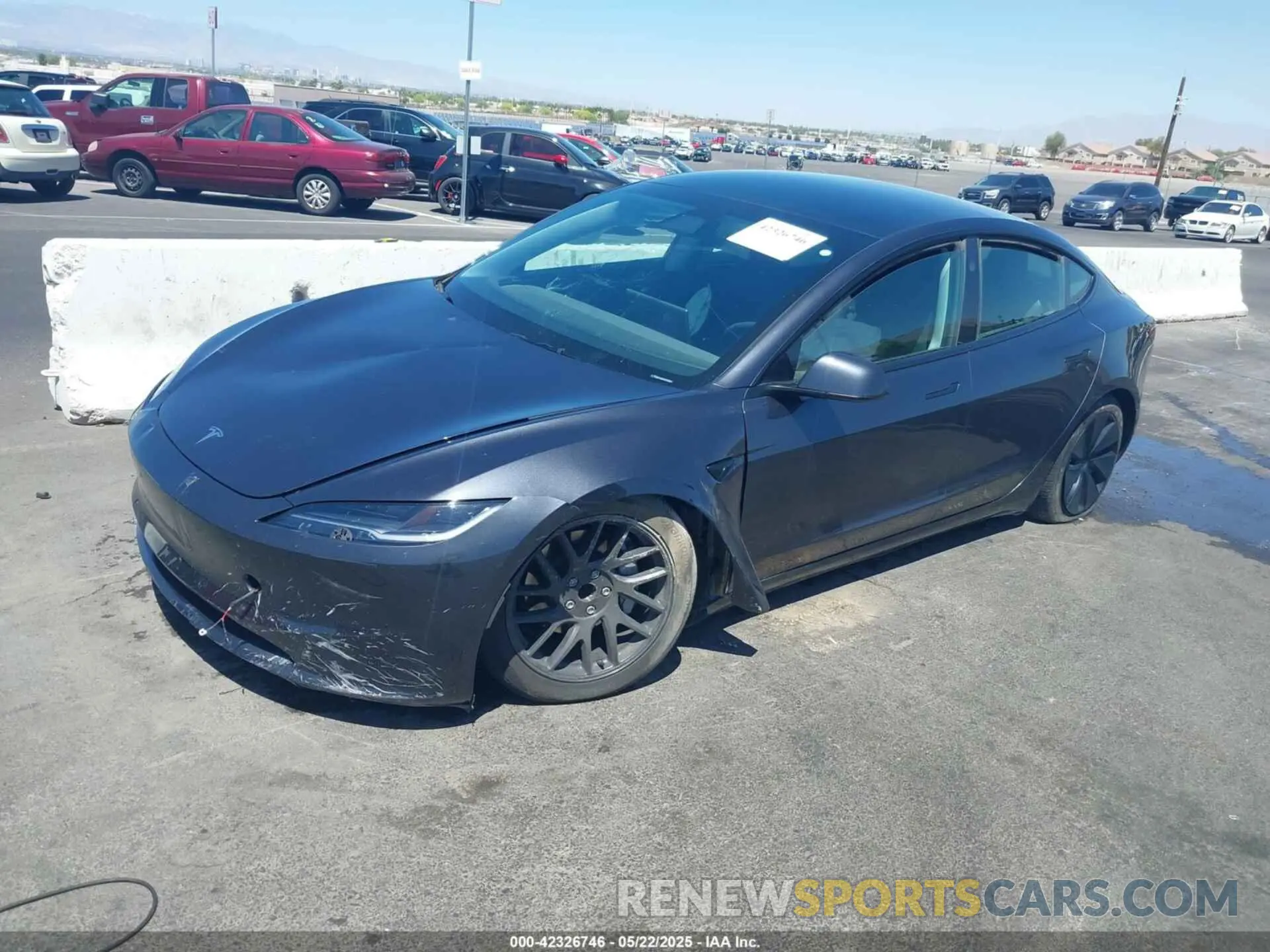 2 Photograph of a damaged car 5YJ3E1EA1RF782328 TESLA MODEL 3 2024