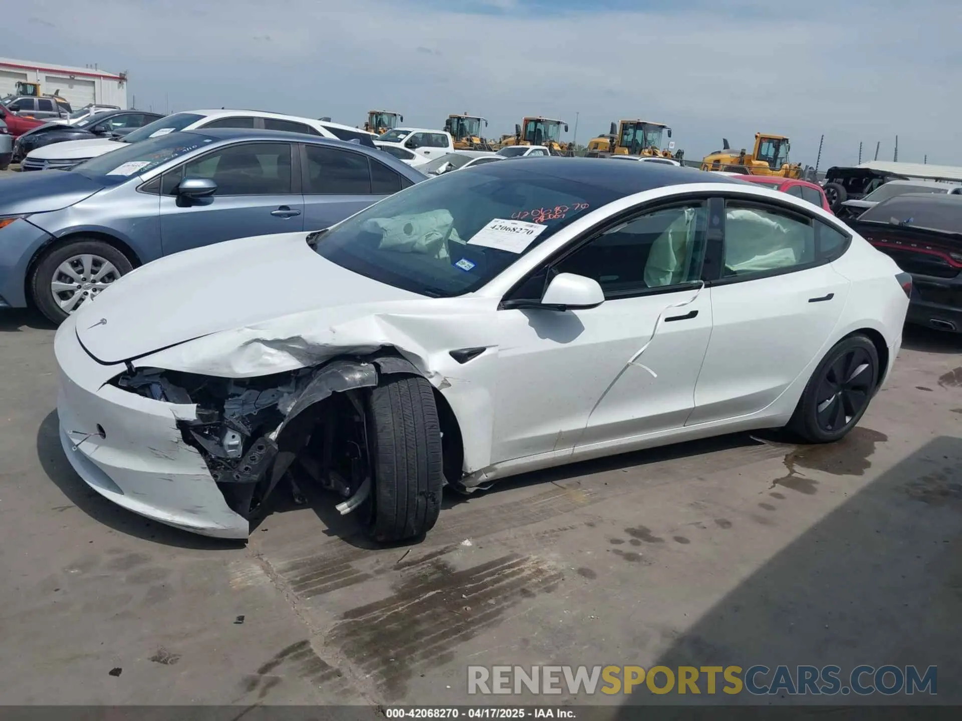 15 Фотография поврежденного автомобиля 5YJ3E1EA1RF784399 TESLA MODEL 3 2024