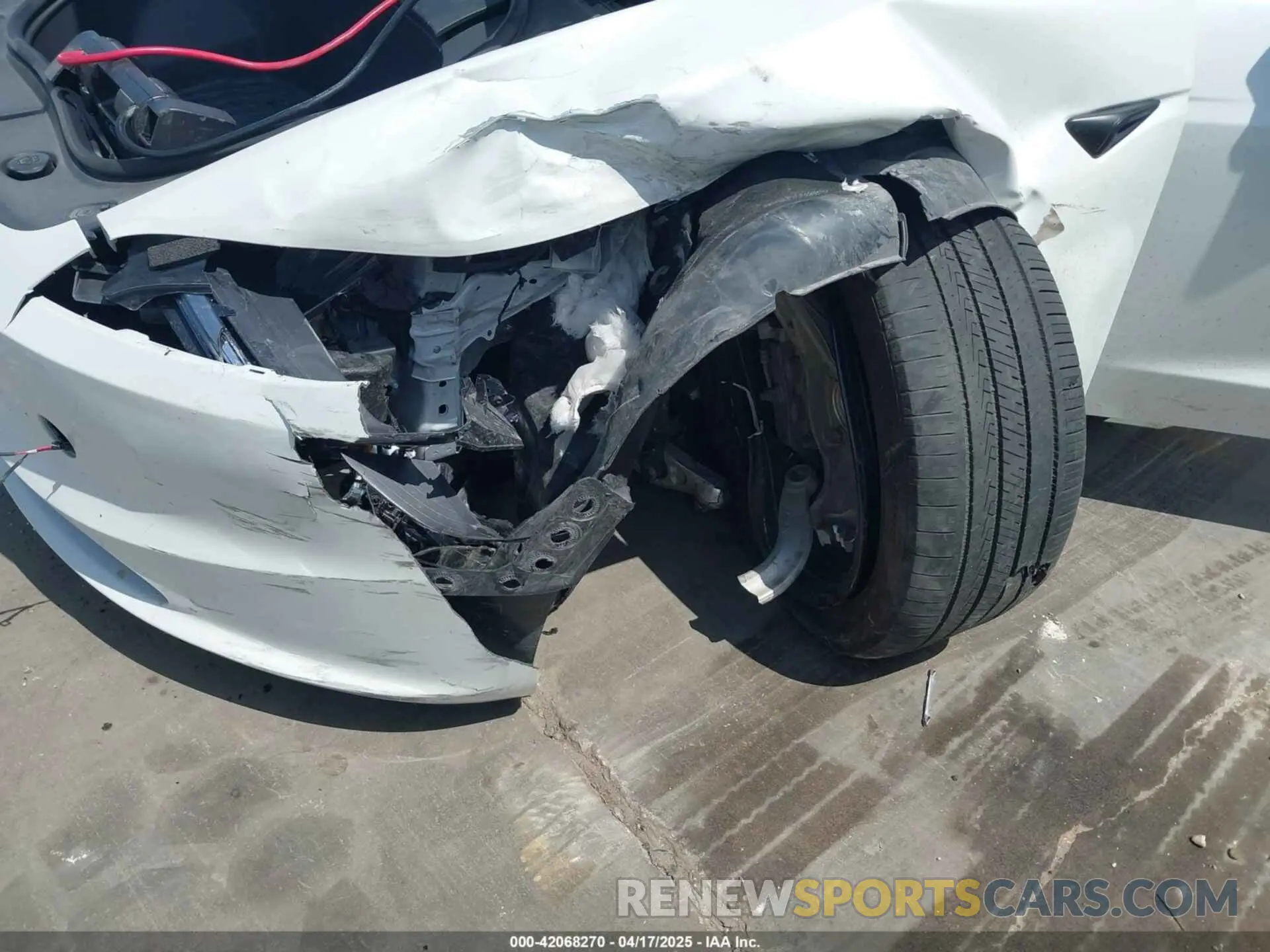6 Фотография поврежденного автомобиля 5YJ3E1EA1RF784399 TESLA MODEL 3 2024