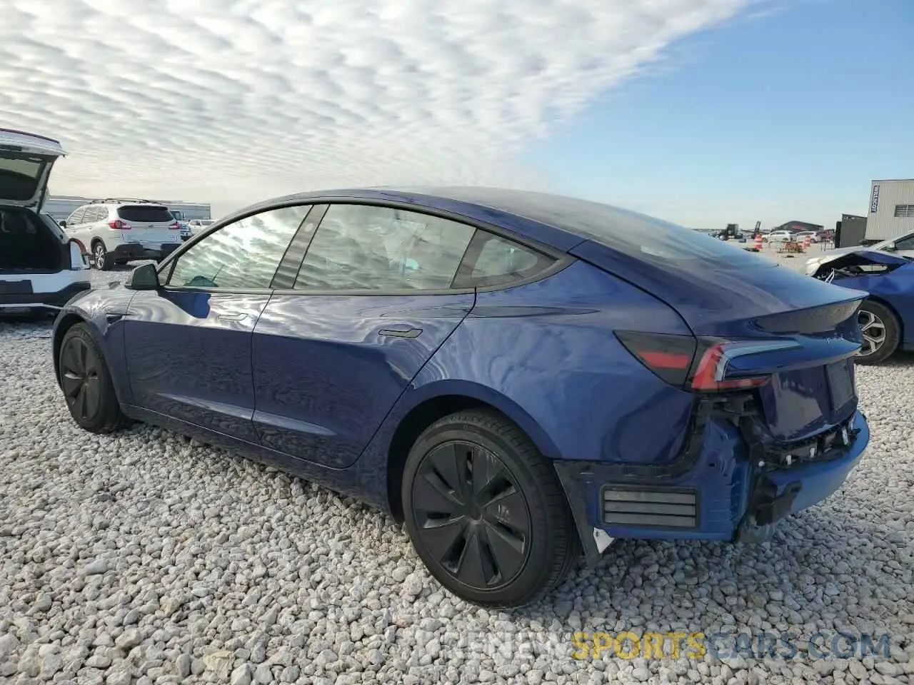 2 Photograph of a damaged car 5YJ3E1EA1RF786377 TESLA MODEL 3 2024