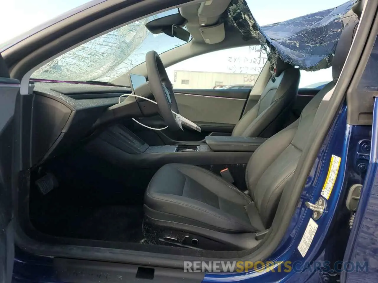 7 Photograph of a damaged car 5YJ3E1EA1RF786377 TESLA MODEL 3 2024
