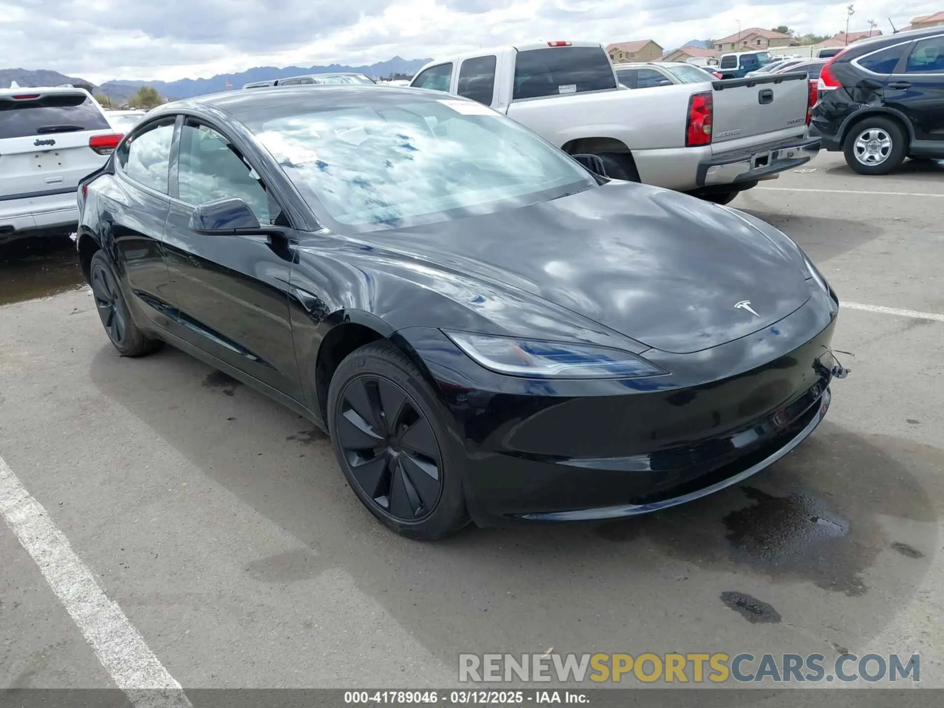 1 Photograph of a damaged car 5YJ3E1EA1RF831561 TESLA MODEL 3 2024