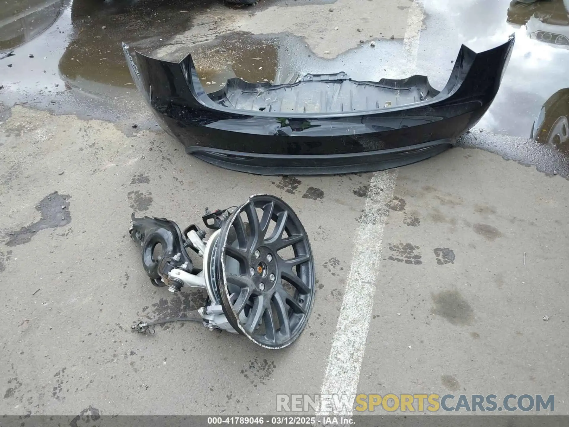 11 Photograph of a damaged car 5YJ3E1EA1RF831561 TESLA MODEL 3 2024