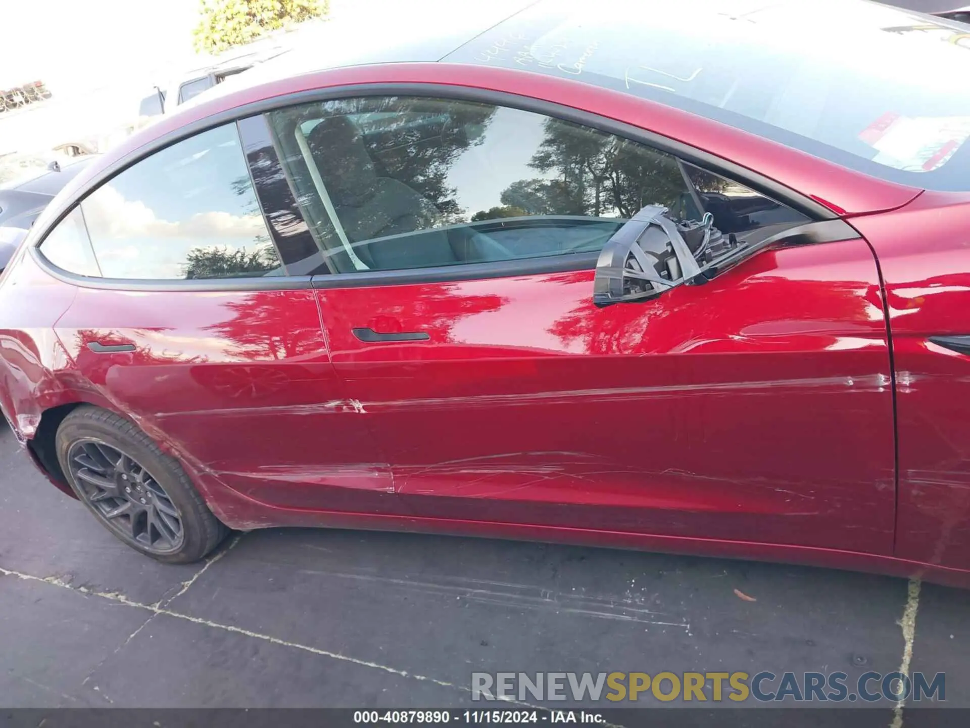14 Photograph of a damaged car 5YJ3E1EA1RF842222 TESLA MODEL 3 2024