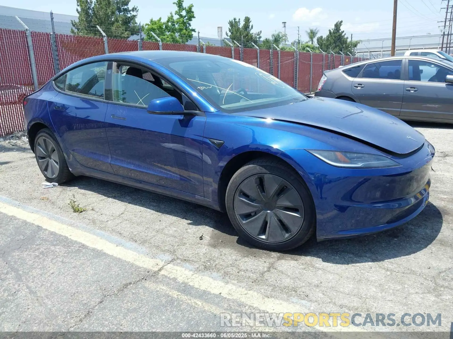 1 Фотография поврежденного автомобиля 5YJ3E1EA1RF848991 TESLA MODEL 3 2024