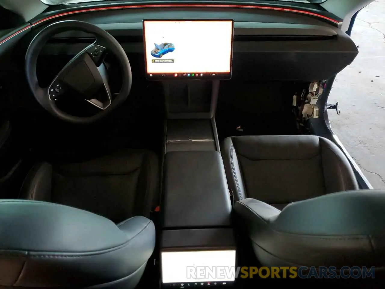 8 Photograph of a damaged car 5YJ3E1EA2RF739715 TESLA MODEL 3 2024