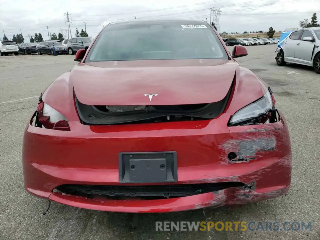 5 Photograph of a damaged car 5YJ3E1EA2RF748155 TESLA MODEL 3 2024