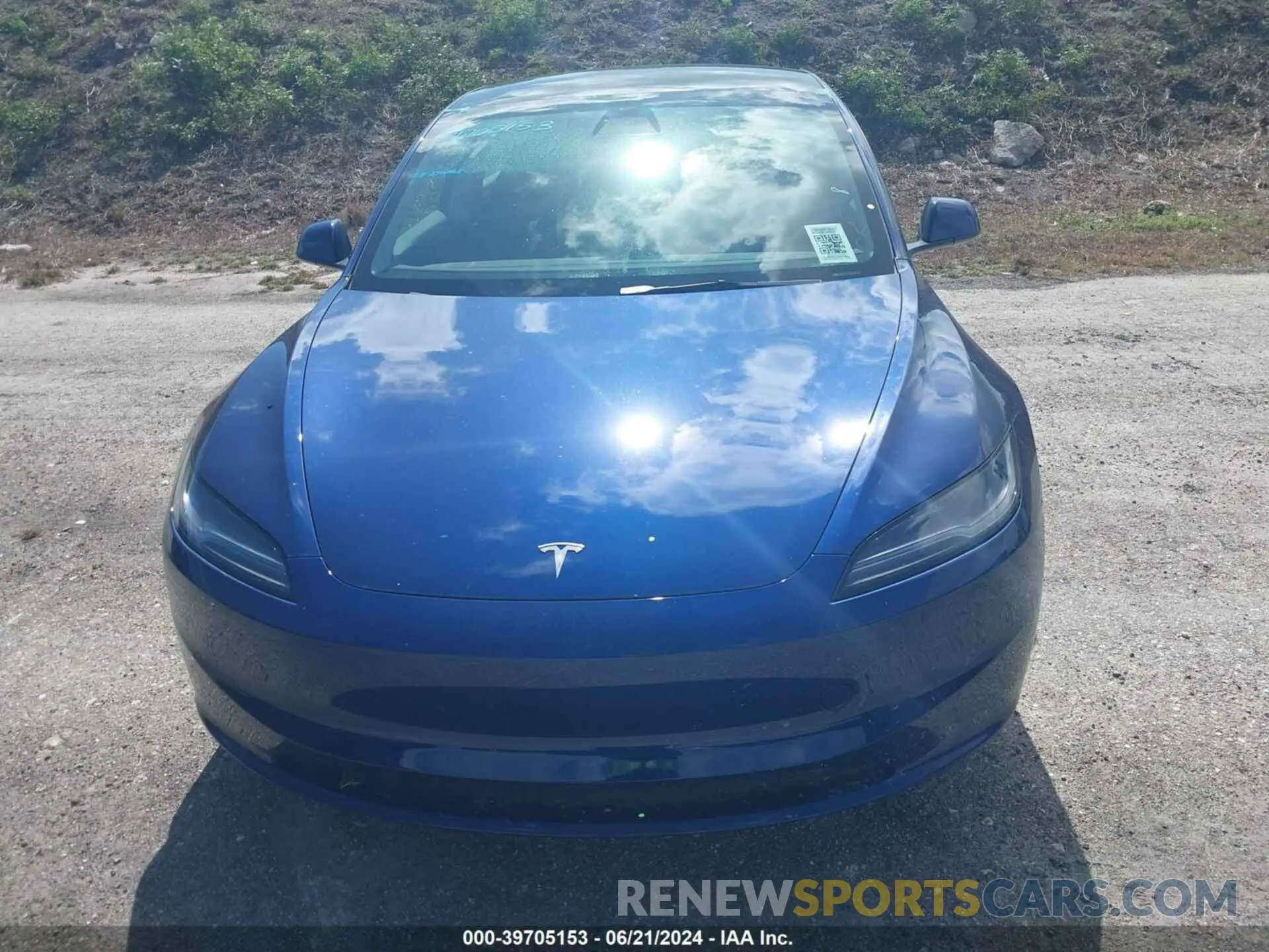 6 Photograph of a damaged car 5YJ3E1EA2RF750214 TESLA MODEL 3 2024