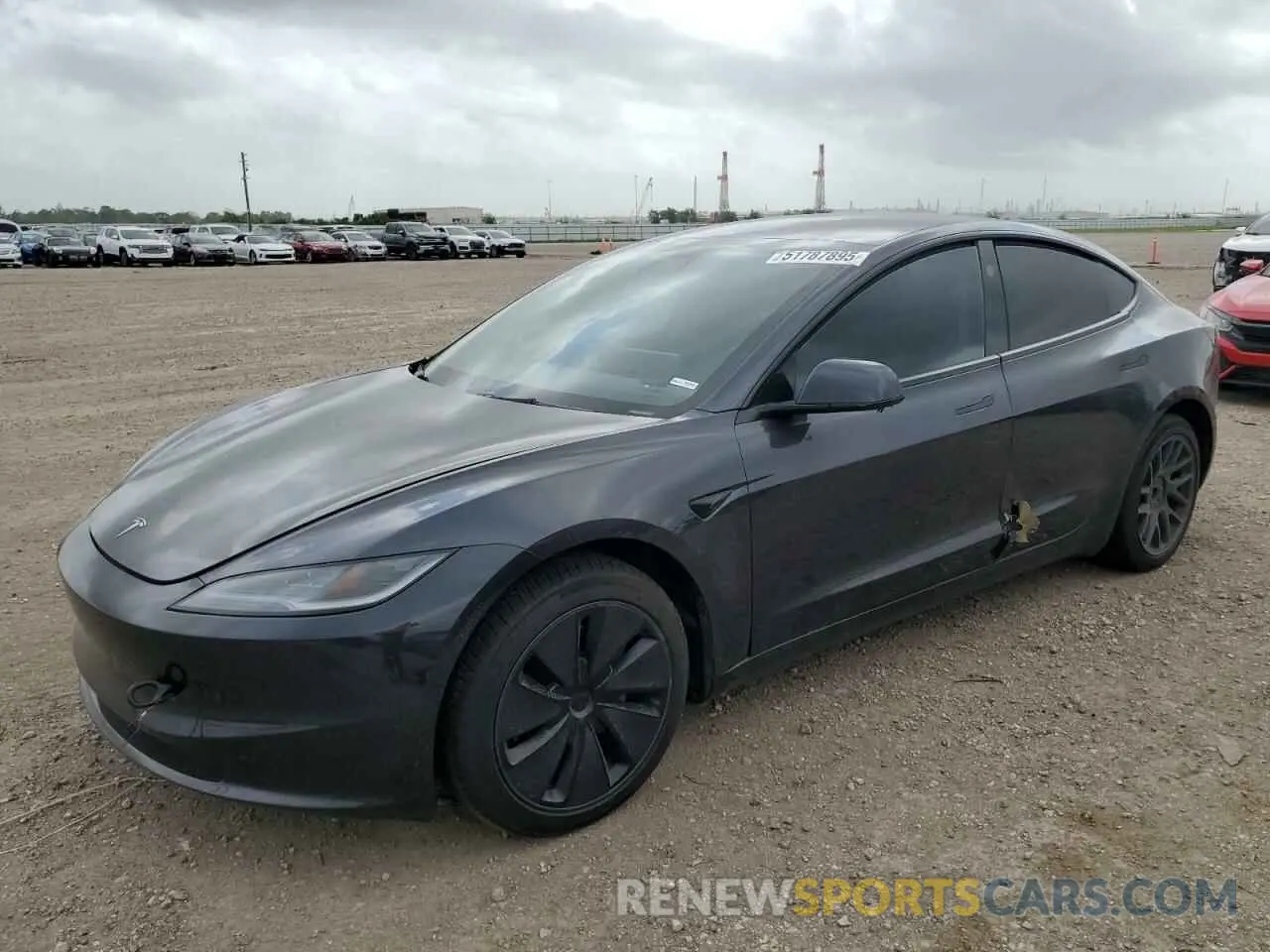 1 Фотография поврежденного автомобиля 5YJ3E1EA2RF822321 TESLA MODEL 3 2024