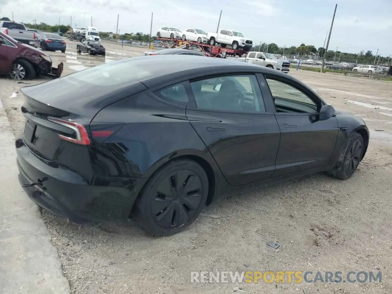 3 Фотография поврежденного автомобиля 5YJ3E1EA3RF734877 TESLA MODEL 3 2024