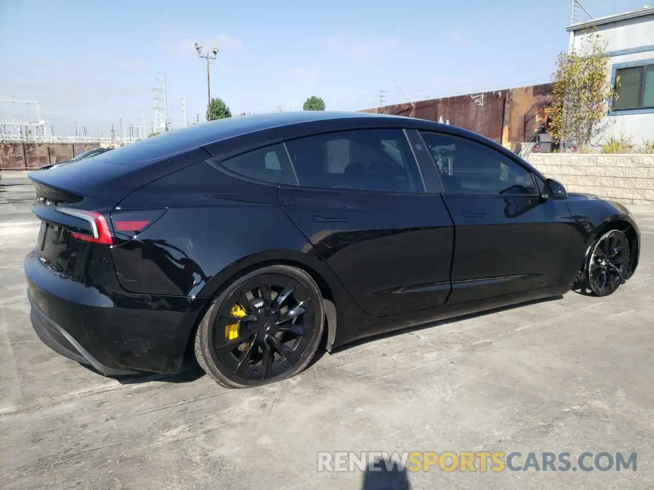 3 Photograph of a damaged car 5YJ3E1EA3RF752716 TESLA MODEL 3 2024