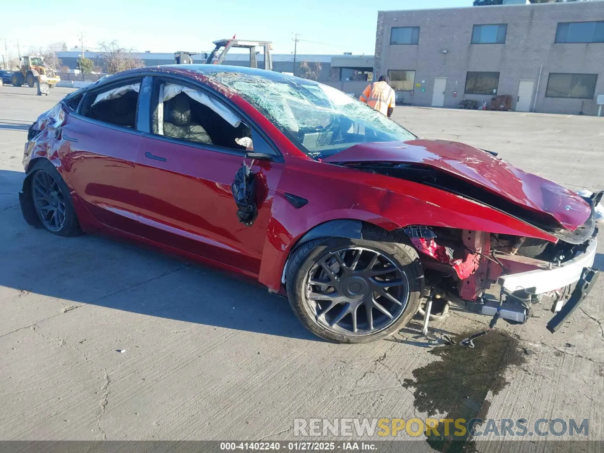 1 Фотография поврежденного автомобиля 5YJ3E1EA3RF782346 TESLA MODEL 3 2024