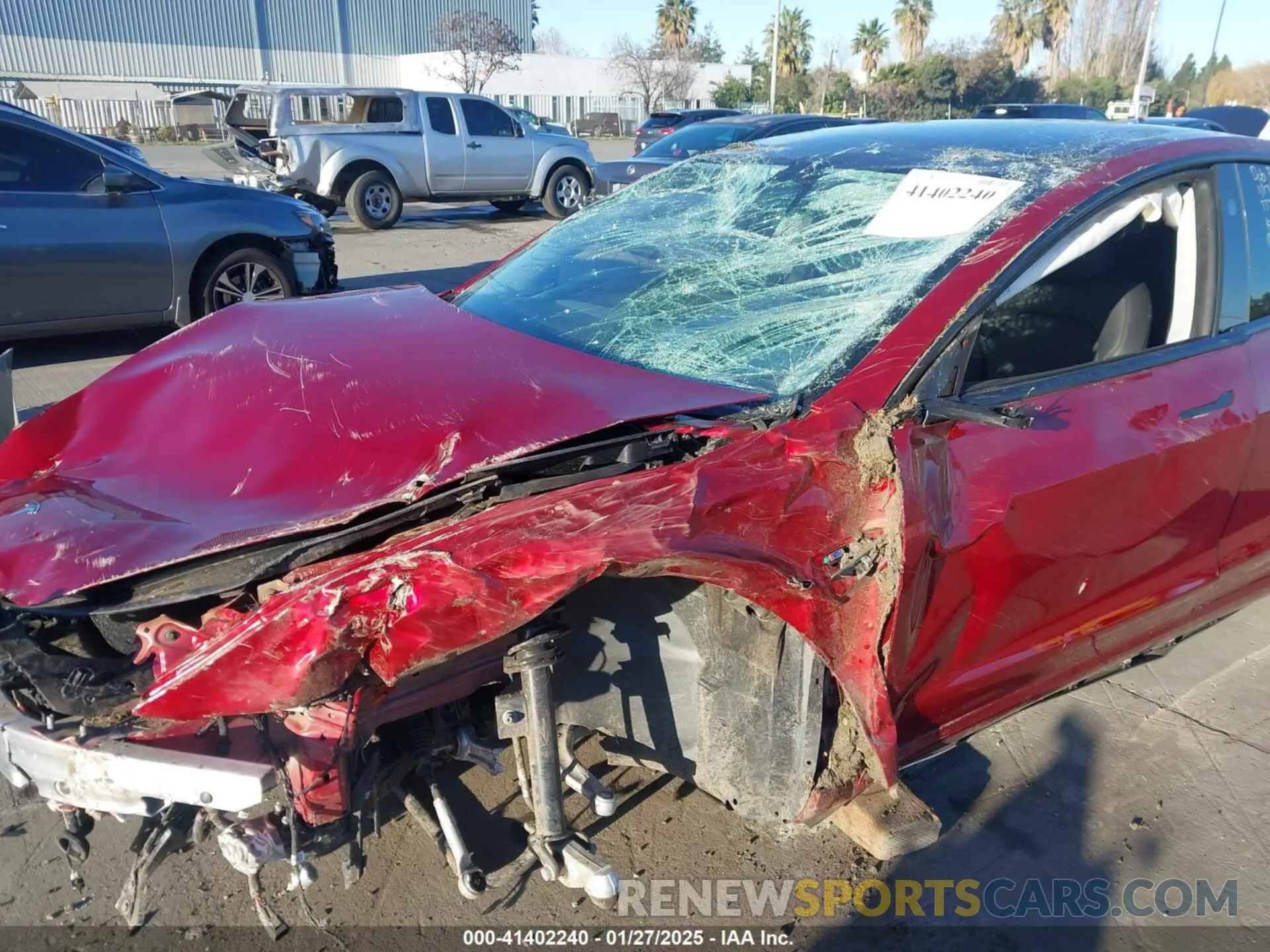 6 Фотография поврежденного автомобиля 5YJ3E1EA3RF782346 TESLA MODEL 3 2024