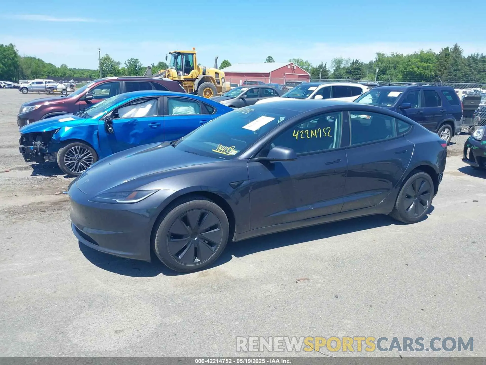 15 Photograph of a damaged car 5YJ3E1EA3RF784002 TESLA MODEL 3 2024