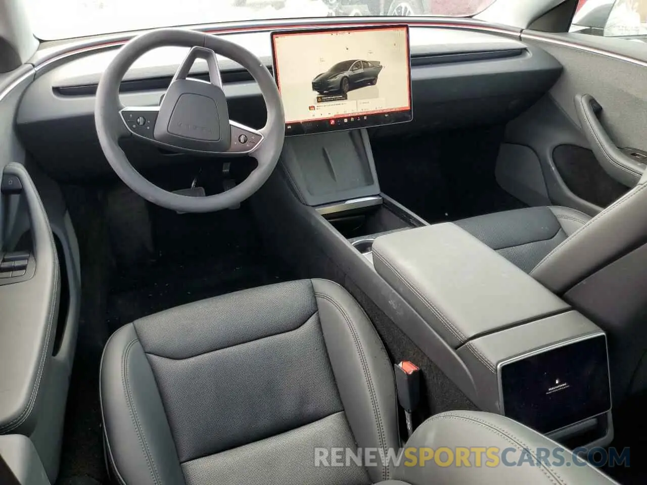 8 Photograph of a damaged car 5YJ3E1EA3RF784453 TESLA MODEL 3 2024