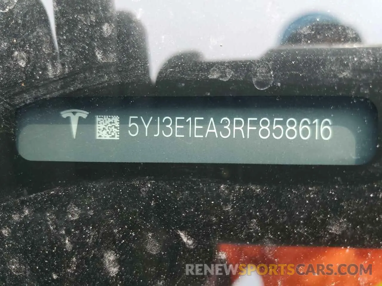 12 Фотография поврежденного автомобиля 5YJ3E1EA3RF858616 TESLA MODEL 3 2024