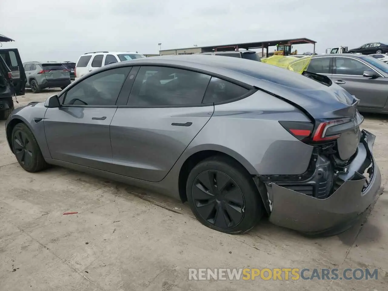 2 Фотография поврежденного автомобиля 5YJ3E1EA3RF859782 TESLA MODEL 3 2024