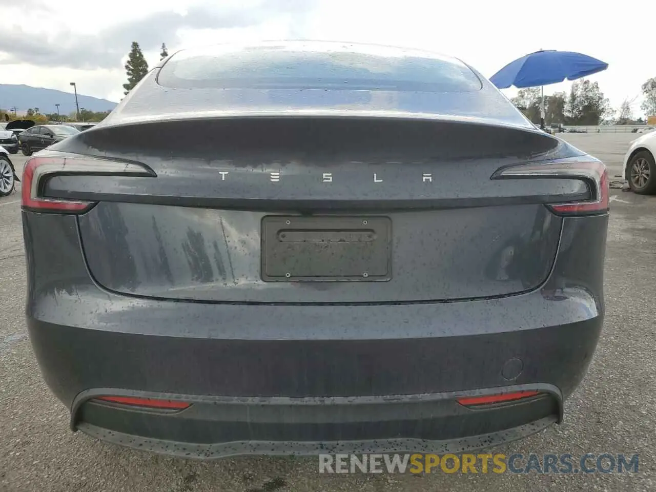 6 Photograph of a damaged car 5YJ3E1EA3RF864786 TESLA MODEL 3 2024