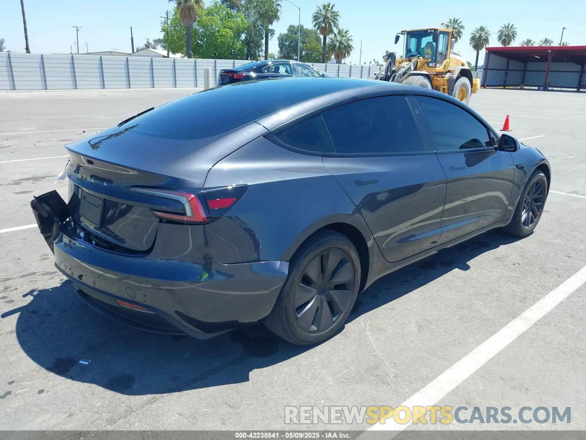 4 Photograph of a damaged car 5YJ3E1EA4RF721281 TESLA MODEL 3 2024