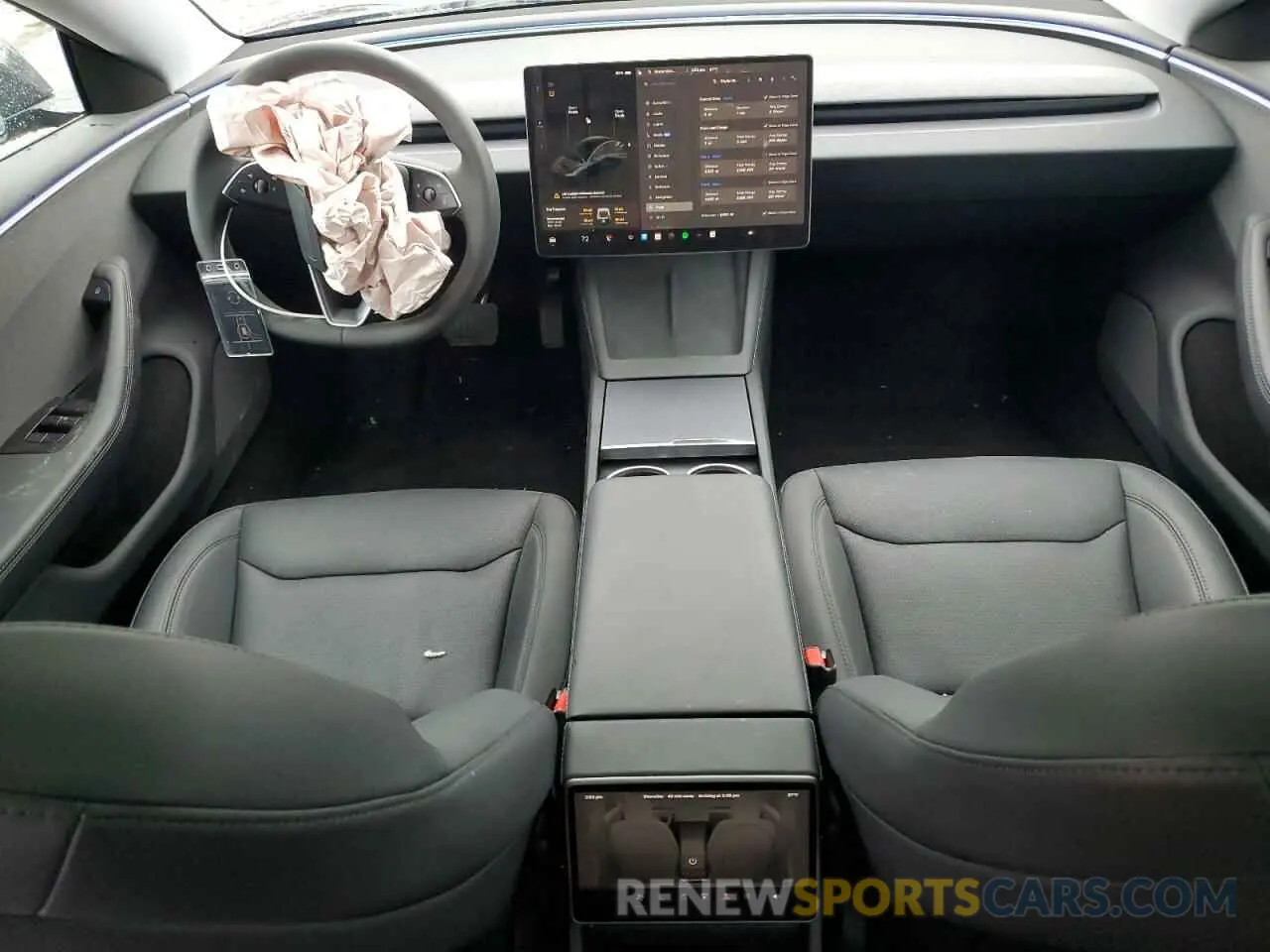 8 Photograph of a damaged car 5YJ3E1EA4RF730871 TESLA MODEL 3 2024