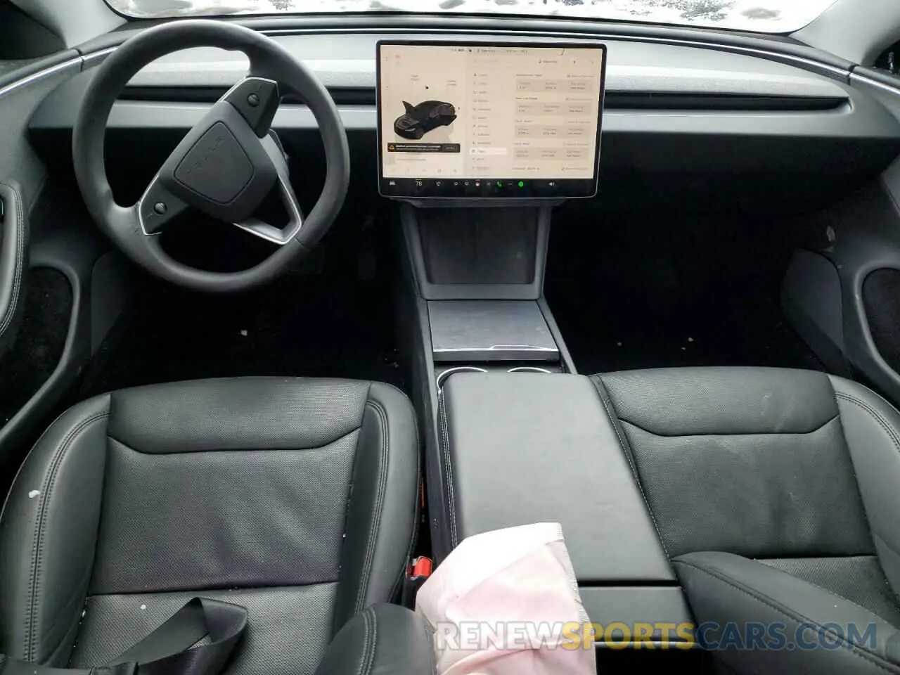 8 Photograph of a damaged car 5YJ3E1EA4RF740140 TESLA MODEL 3 2024
