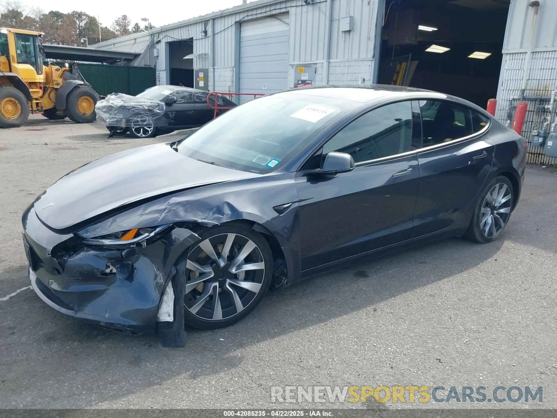 6 Photograph of a damaged car 5YJ3E1EA4RF742745 TESLA MODEL 3 2024