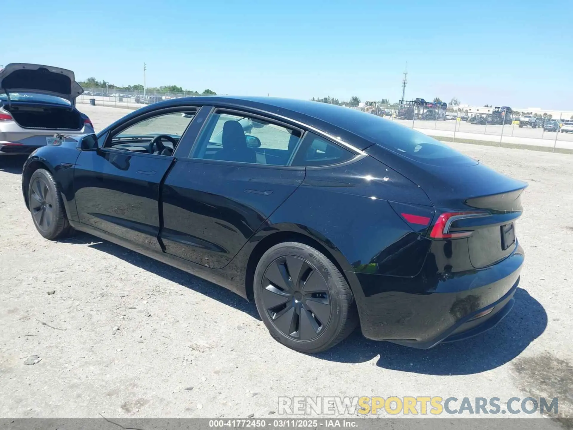 3 Photograph of a damaged car 5YJ3E1EA4RF745385 TESLA MODEL 3 2024