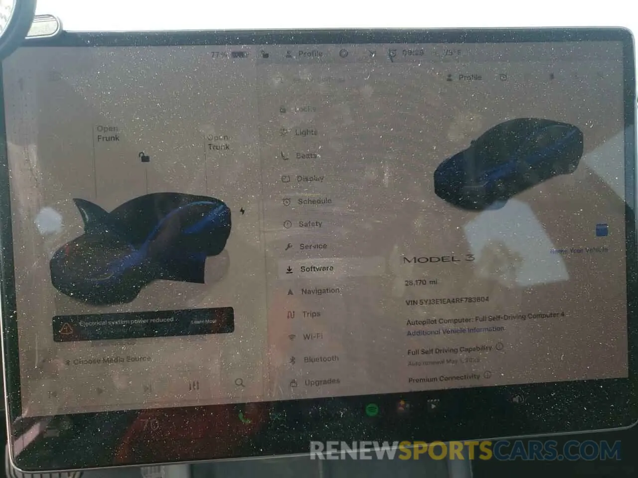 9 Фотография поврежденного автомобиля 5YJ3E1EA4RF783604 TESLA MODEL 3 2024