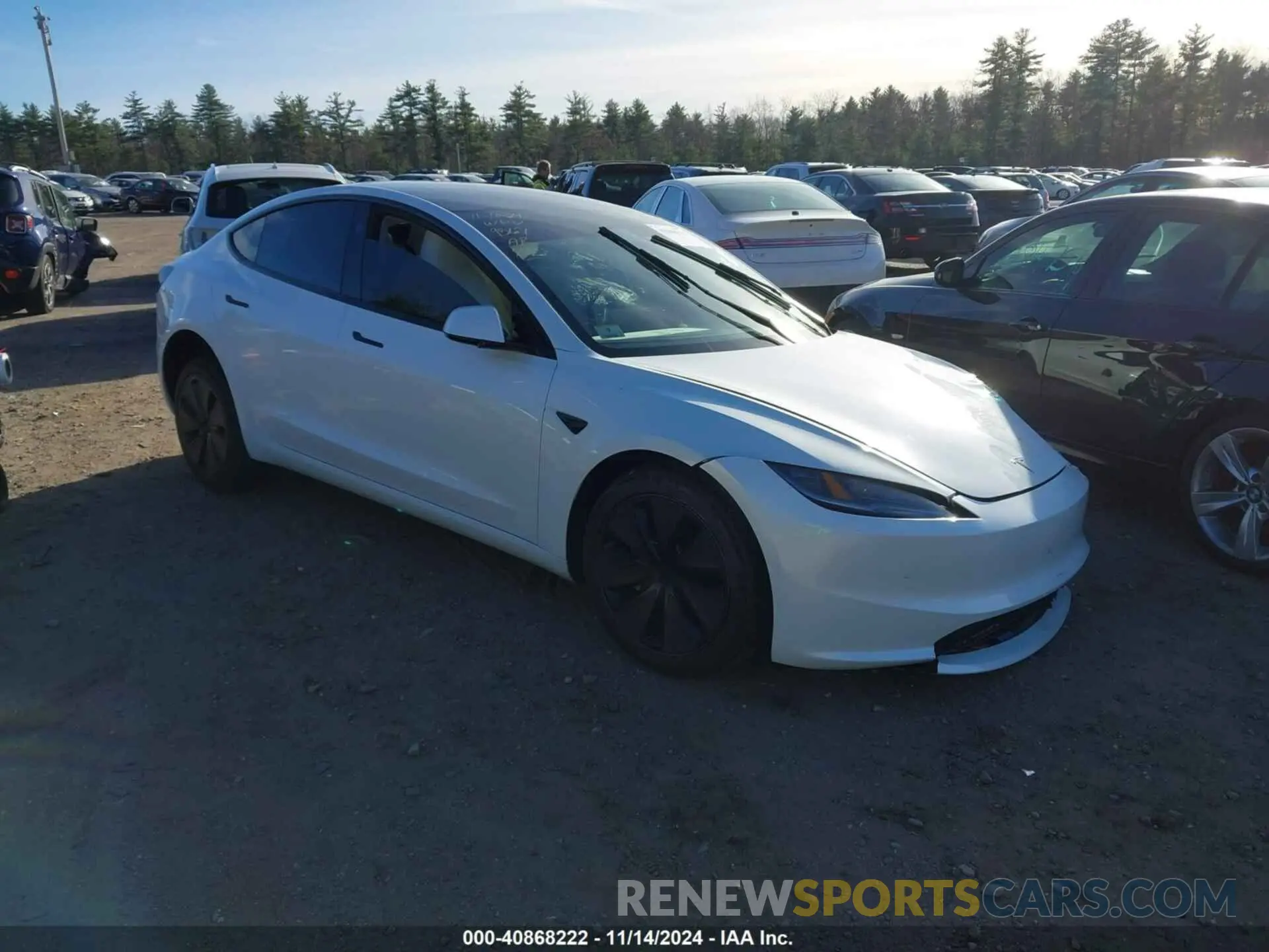 1 Фотография поврежденного автомобиля 5YJ3E1EA4RF849567 TESLA MODEL 3 2024