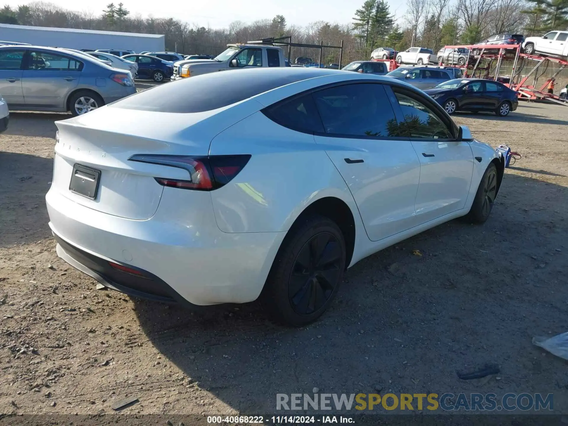 4 Фотография поврежденного автомобиля 5YJ3E1EA4RF849567 TESLA MODEL 3 2024