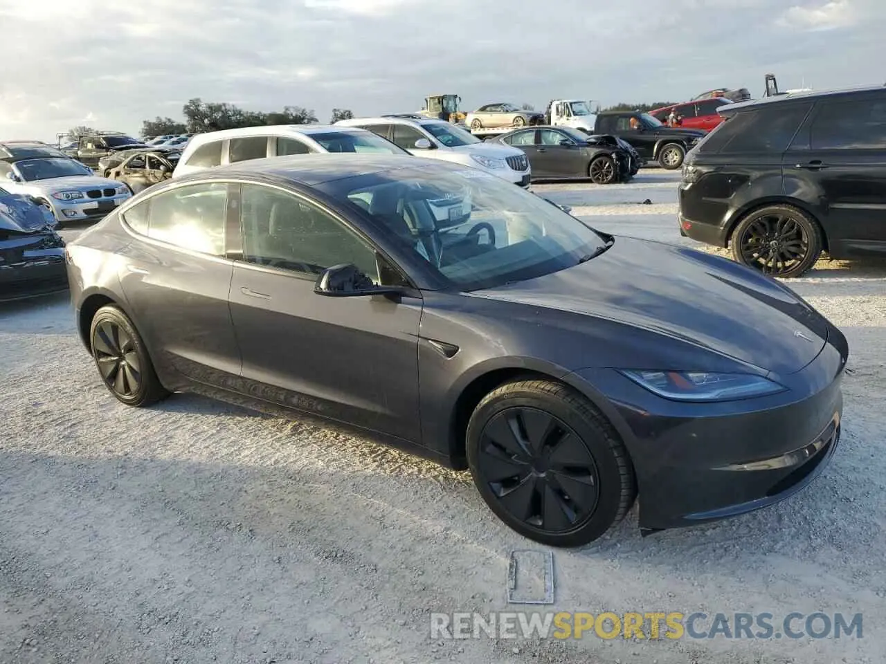 4 Photograph of a damaged car 5YJ3E1EA4RF871956 TESLA MODEL 3 2024