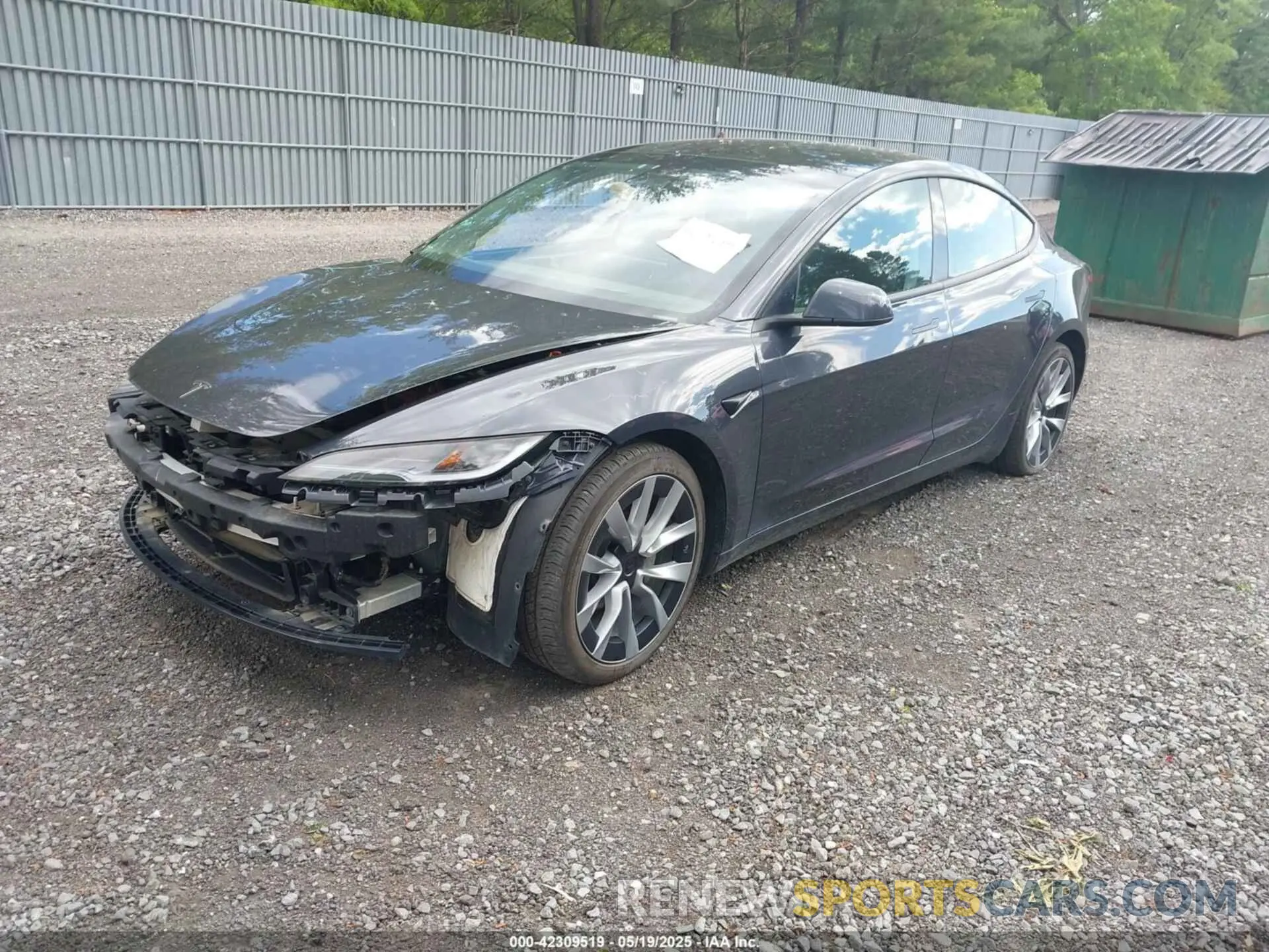 2 Фотография поврежденного автомобиля 5YJ3E1EA5RF722519 TESLA MODEL 3 2024