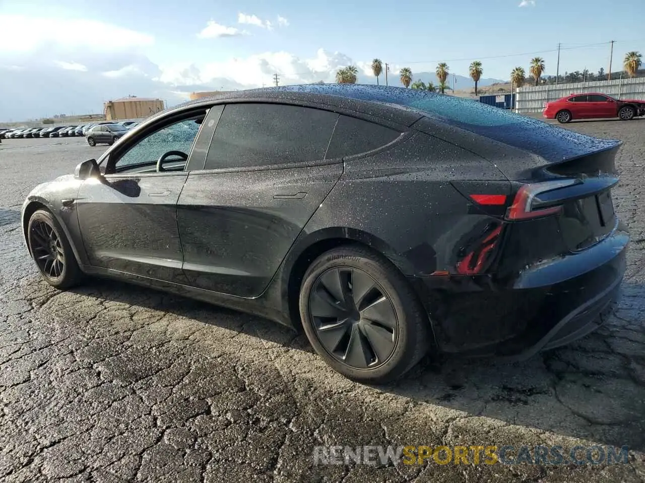 2 Photograph of a damaged car 5YJ3E1EA5RF738574 TESLA MODEL 3 2024