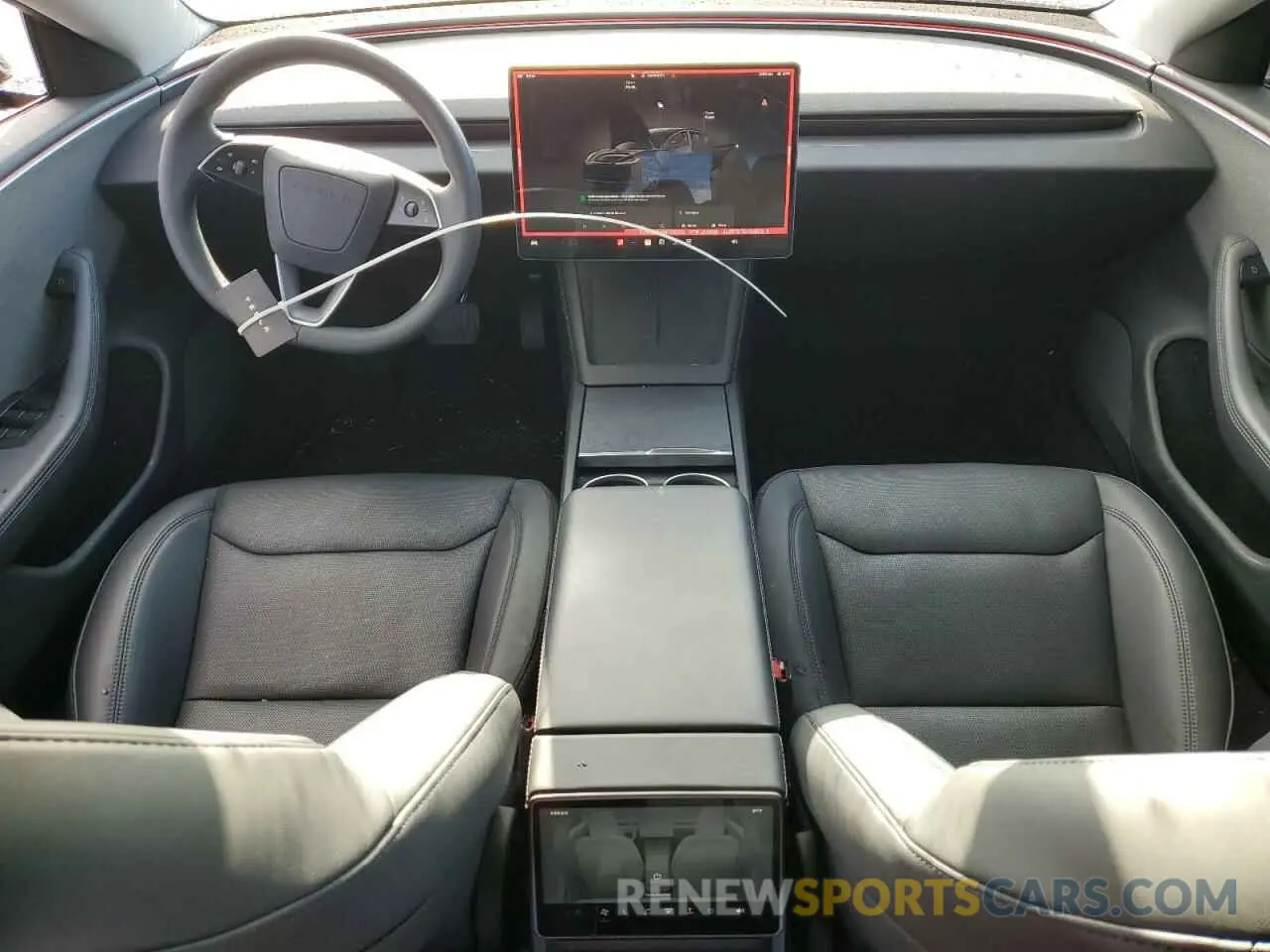 8 Photograph of a damaged car 5YJ3E1EA5RF738574 TESLA MODEL 3 2024