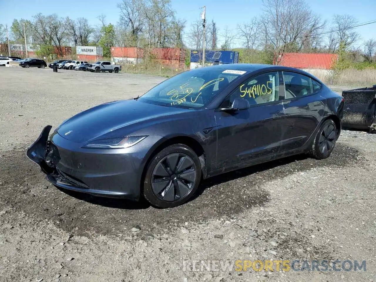 1 Photograph of a damaged car 5YJ3E1EA5RF771297 TESLA MODEL 3 2024