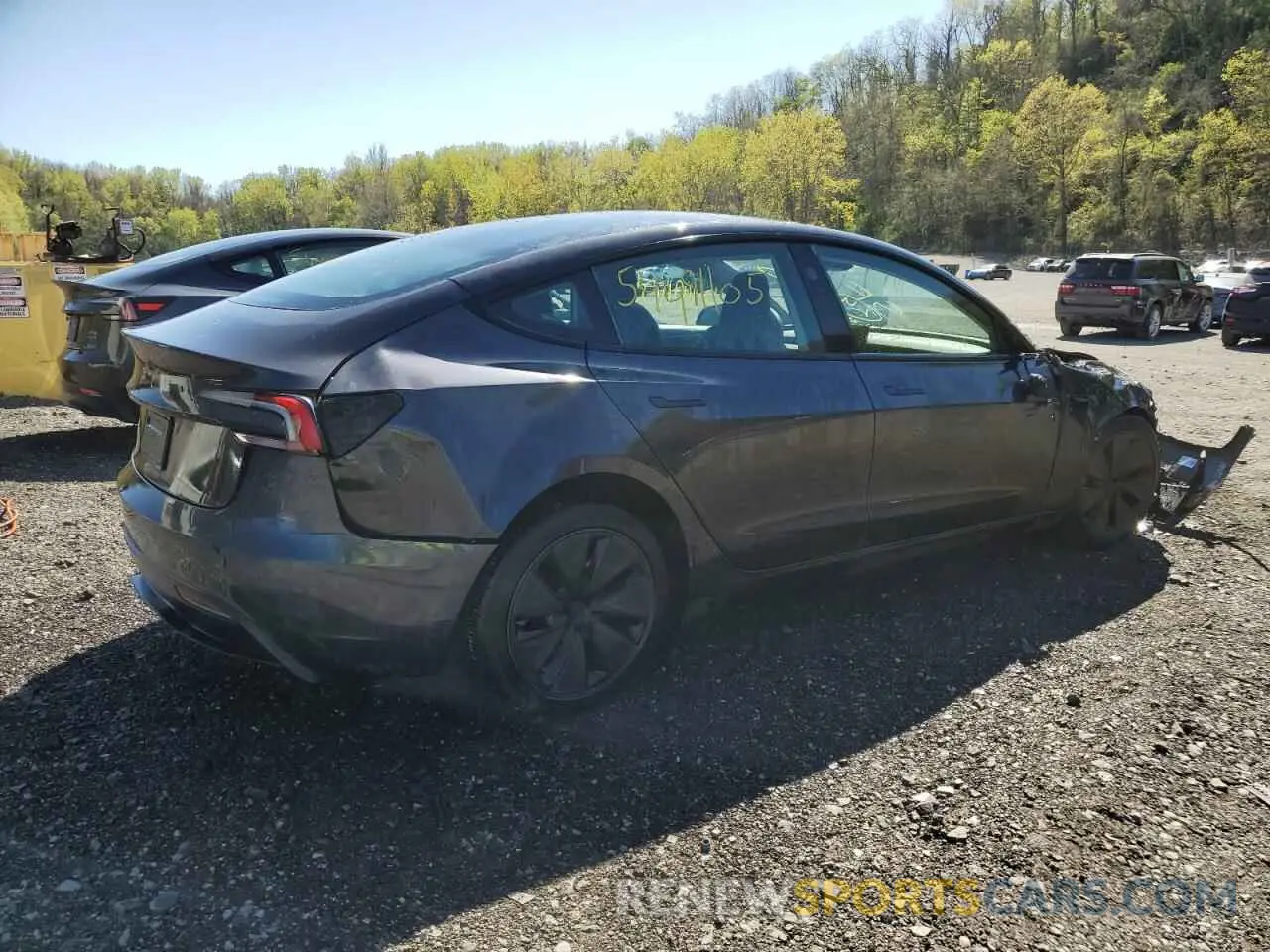 3 Photograph of a damaged car 5YJ3E1EA5RF771297 TESLA MODEL 3 2024