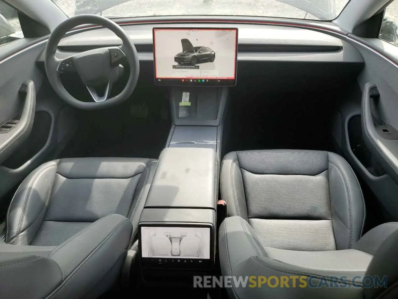8 Photograph of a damaged car 5YJ3E1EA5RF771297 TESLA MODEL 3 2024
