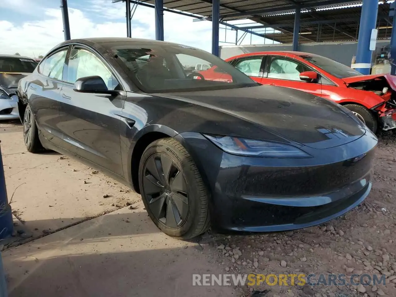 4 Фотография поврежденного автомобиля 5YJ3E1EA5RF788732 TESLA MODEL 3 2024