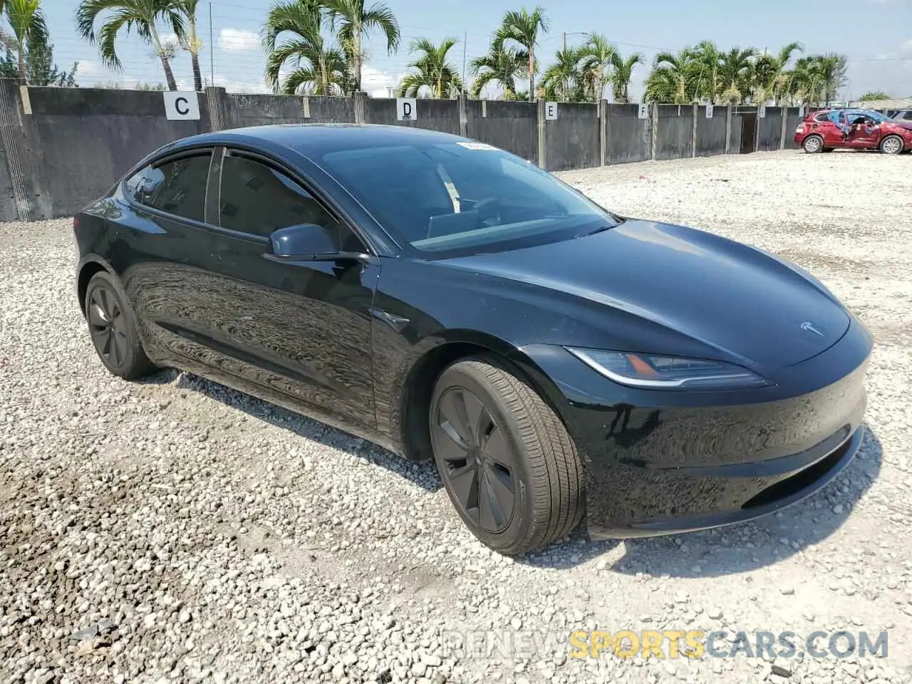 4 Photograph of a damaged car 5YJ3E1EA6RF718348 TESLA MODEL 3 2024