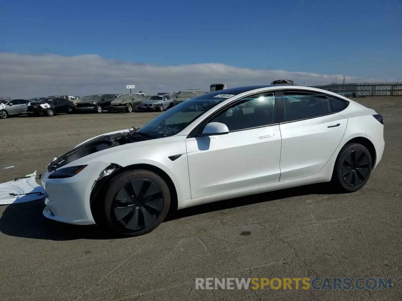 1 Photograph of a damaged car 5YJ3E1EA6RF721685 TESLA MODEL 3 2024