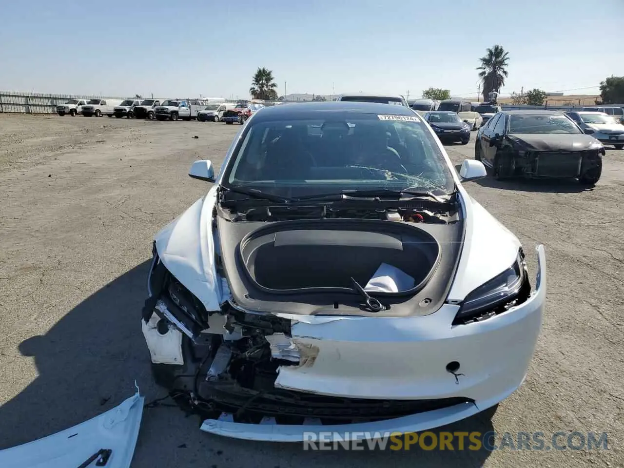 5 Photograph of a damaged car 5YJ3E1EA6RF721685 TESLA MODEL 3 2024