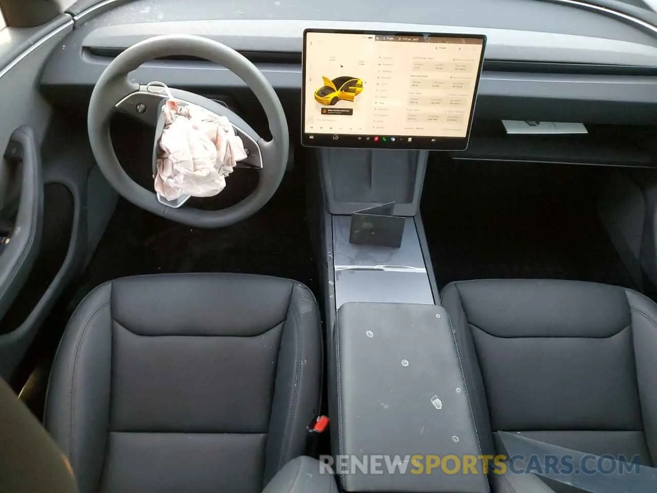8 Photograph of a damaged car 5YJ3E1EA6RF721685 TESLA MODEL 3 2024
