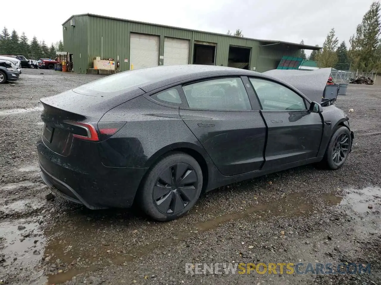 3 Photograph of a damaged car 5YJ3E1EA6RF726241 TESLA MODEL 3 2024