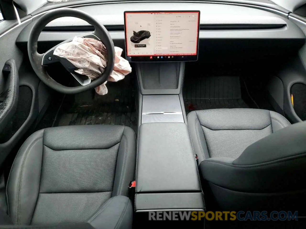 8 Photograph of a damaged car 5YJ3E1EA6RF726241 TESLA MODEL 3 2024