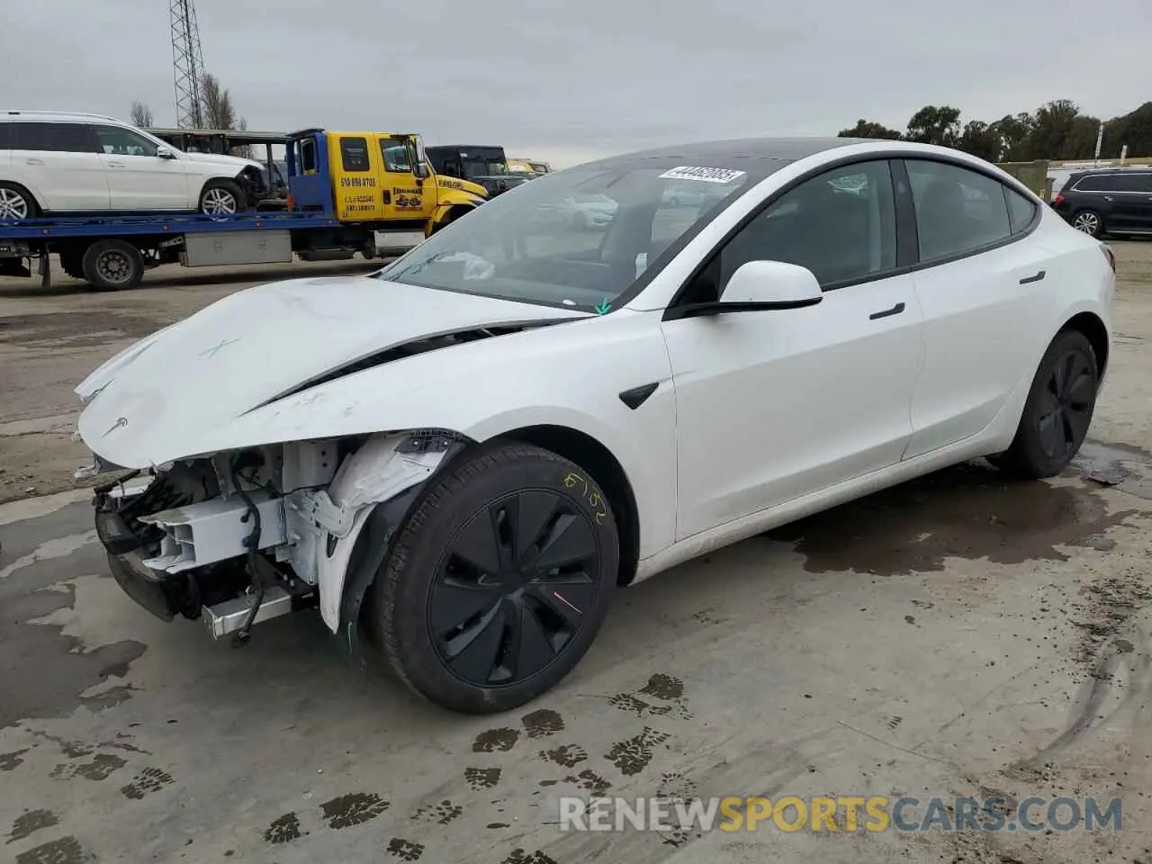 1 Фотография поврежденного автомобиля 5YJ3E1EA6RF728300 TESLA MODEL 3 2024