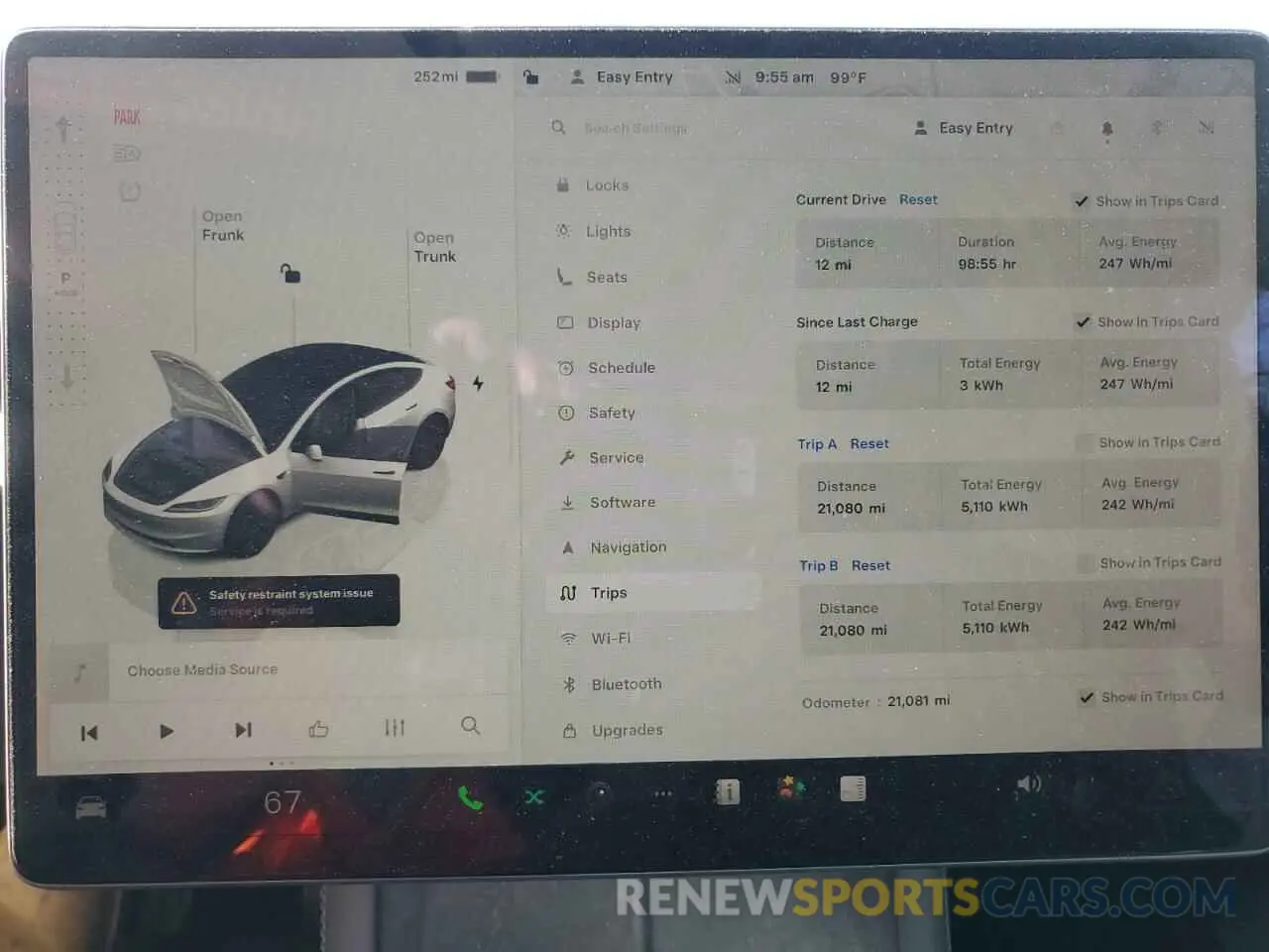 9 Фотография поврежденного автомобиля 5YJ3E1EA6RF734033 TESLA MODEL 3 2024