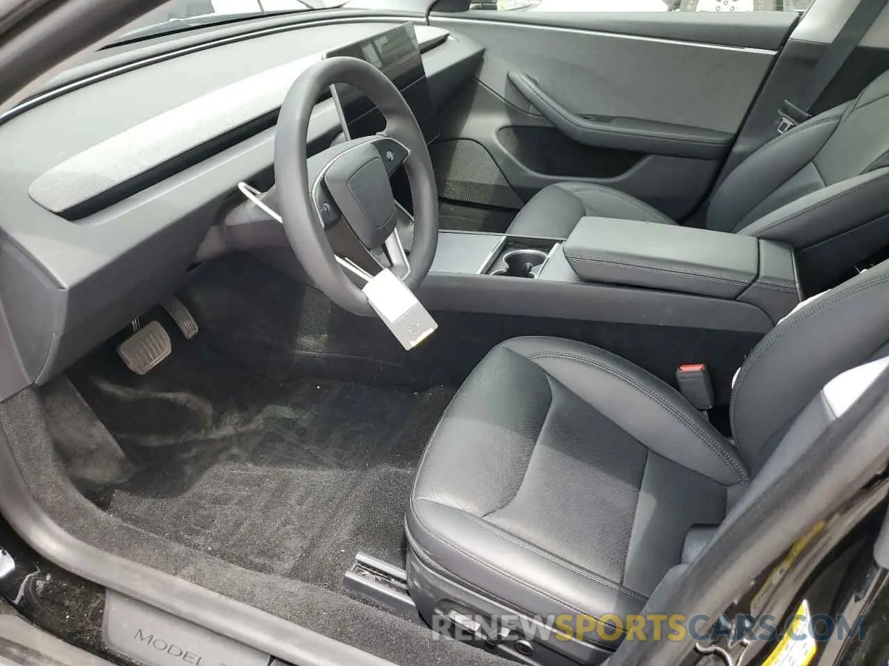 7 Photograph of a damaged car 5YJ3E1EA6RF739698 TESLA MODEL 3 2024