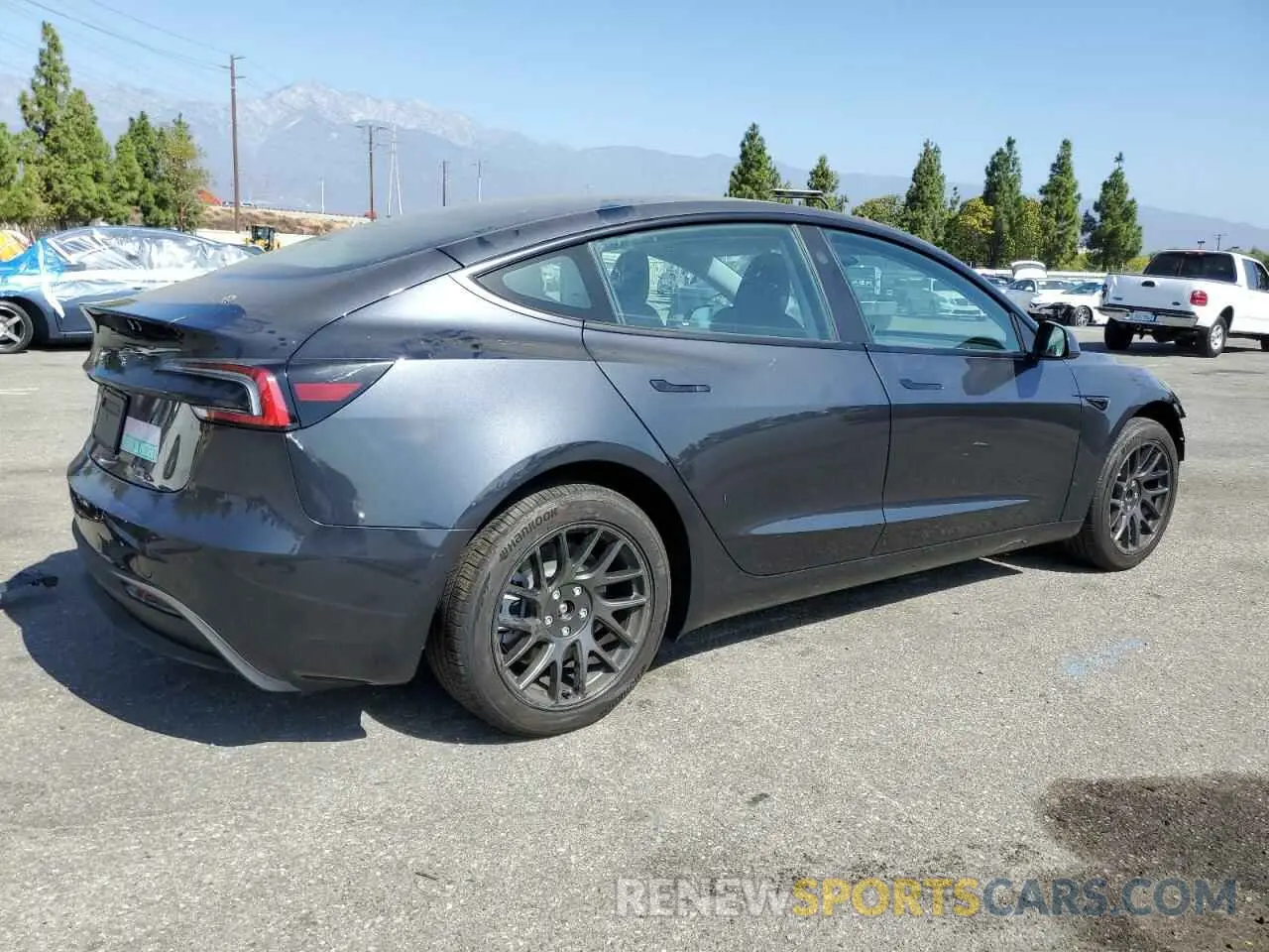 3 Photograph of a damaged car 5YJ3E1EA6RF741600 TESLA MODEL 3 2024